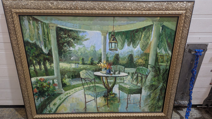 Garden Bistro Painting