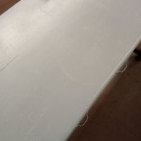 36.5"W 3-Drawer Dresser Painted Blue
