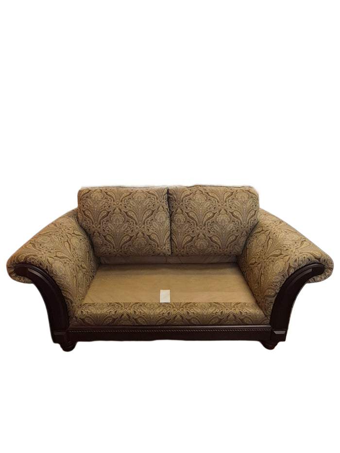 2-Seat Vintage Patterned Sofa