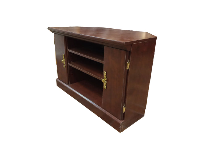 35.5"W Corner TV Stand