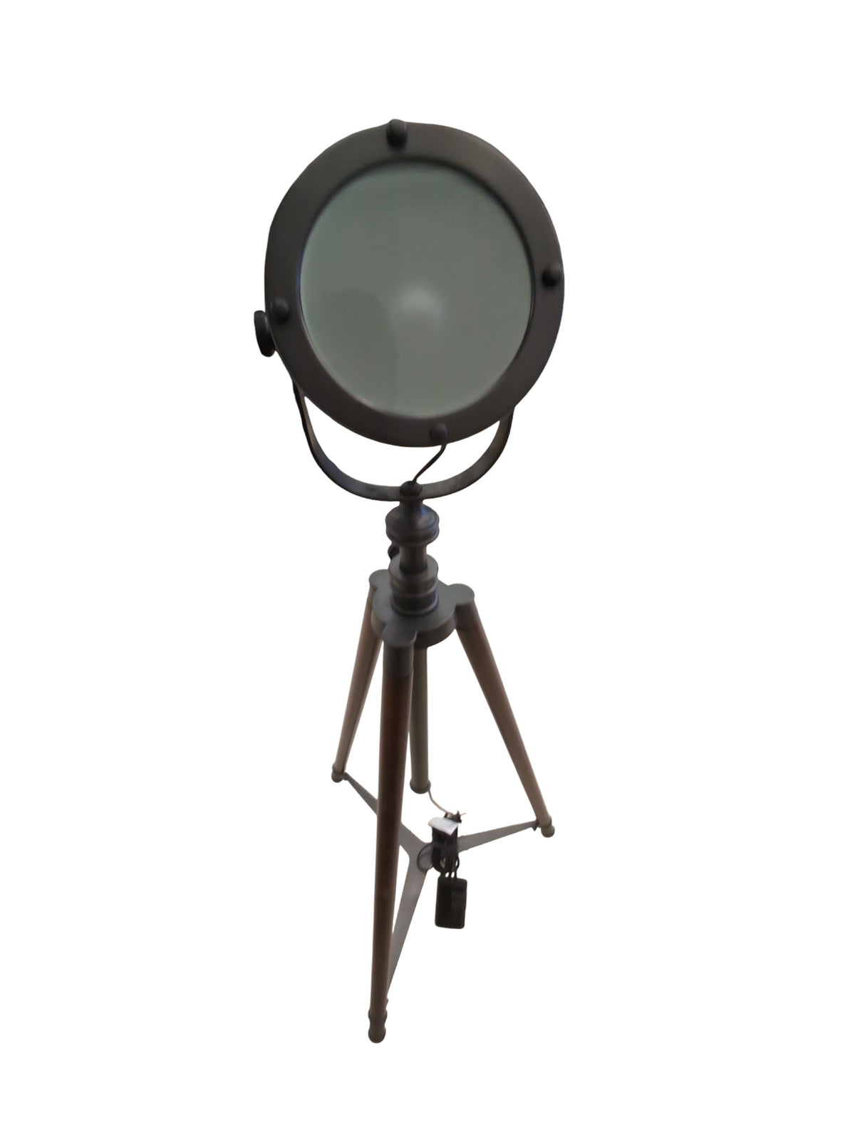 Pottery Barn Adjustable Tripod Metal Floor Lamp