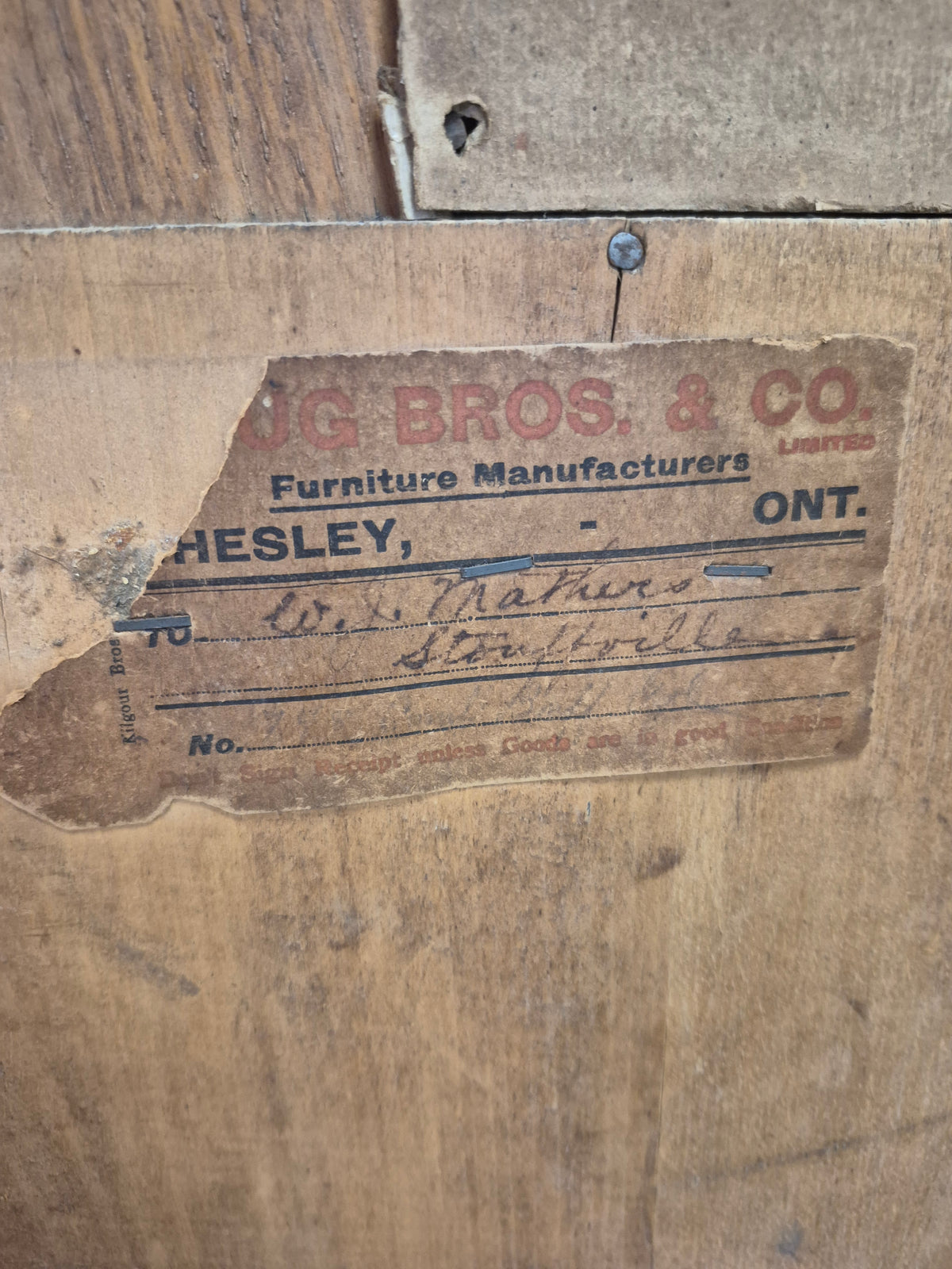 Krug Bros & Company - Antique Display Cabinet