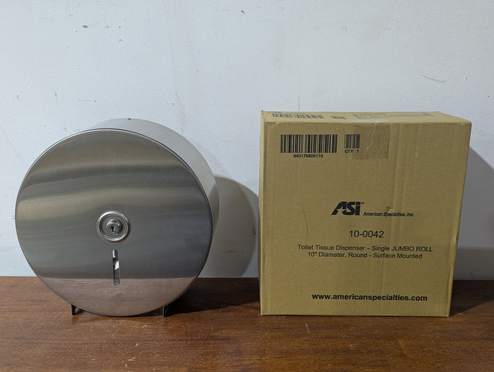 ASI Surface Mounted Single Jumbo Roll Toilet Tissue Dispenser