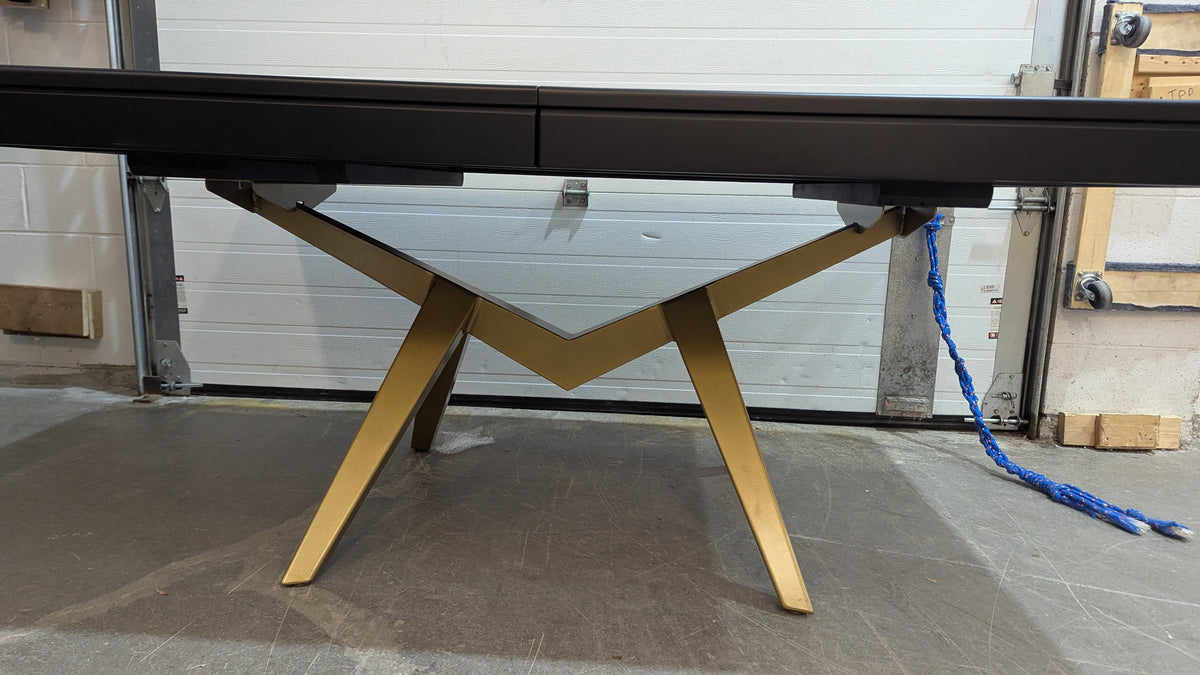 72"W Ebony Dining table