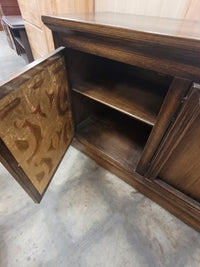 Mid Century Modern Walnut Finished Credenza