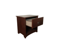Dark Wood Nightstand