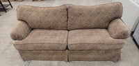 Ornamental Patterned Damask-Style Sofa