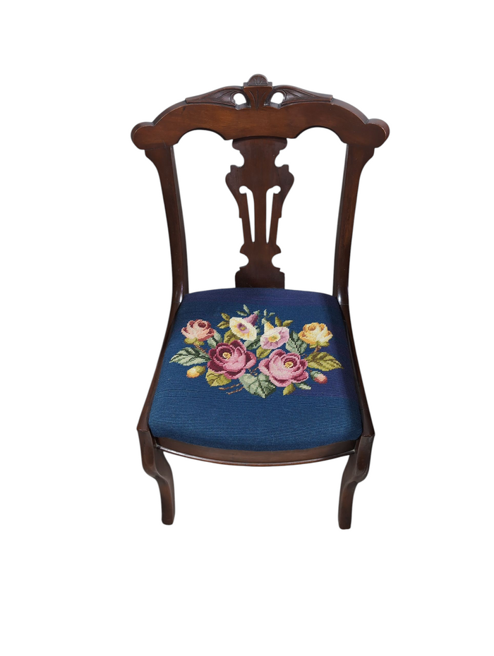 "Blue Garden" Set of 6 Chairs