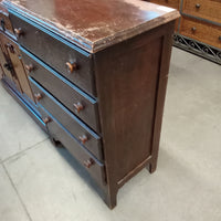 26.5"W 4-Drawer Vintage Dresser in Solid Wood