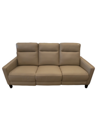 Cream Power Recliner Sofa