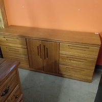 70"W 6-Drawer Dresser in Solid Wood