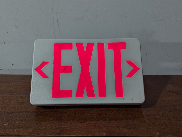 Emergency Exit Sign