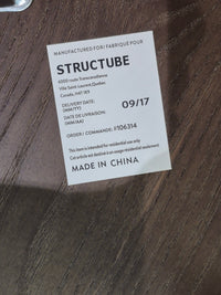 Structube Guitar Pick-Shaped Coffee Table