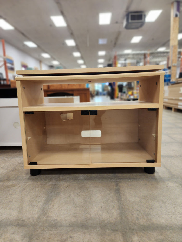 Light Oak TV Stand/Storage Cabinet