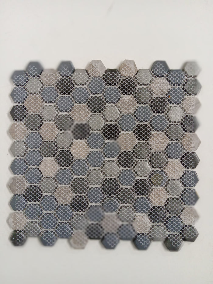 Glass and Ceramic Honeycomb Tiles