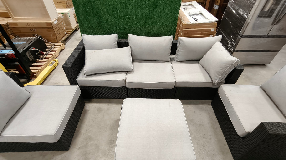 6pc. Patio Set w/ Cushions