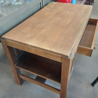 45"W Vintage Solid Wood Desk