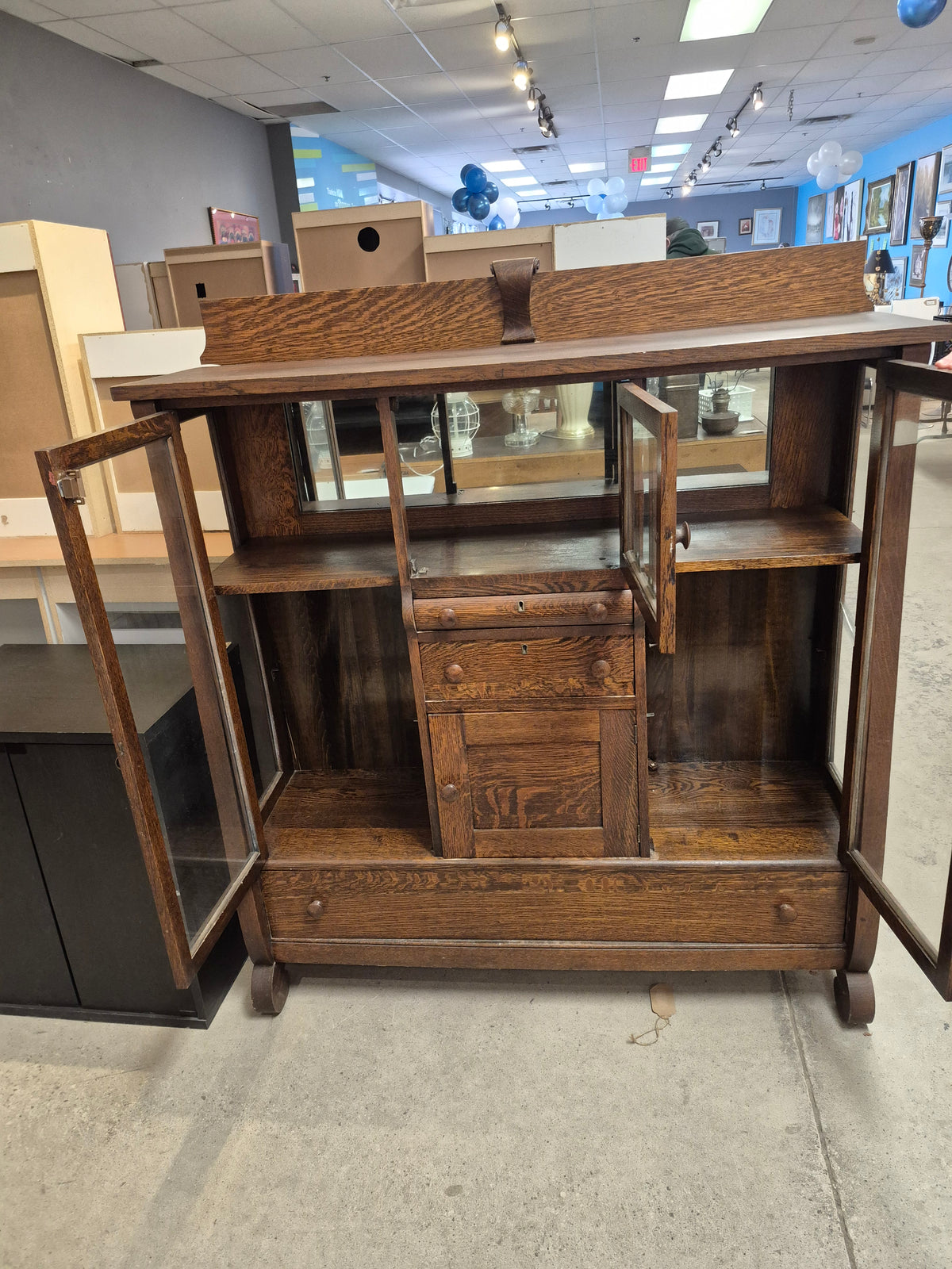 Krug Bros & Company - Antique Display Cabinet