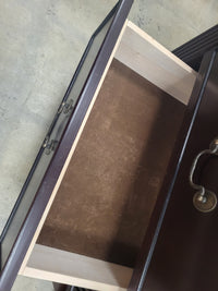 Mahogany Nightstand W/ Hidden Drawer