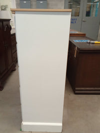 28"W 5-Drawer Dresser in White