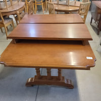 66"W Dining Table with Two Leaves