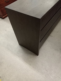 66"W Black 6-Drawer Dresser
