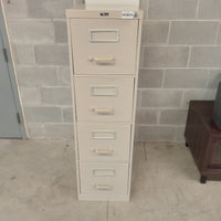 15.5"W 4-Drawer Metal Filing Cabinet