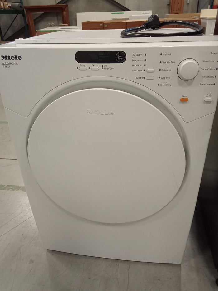 23.5"W Electric Front Load Dryer in White