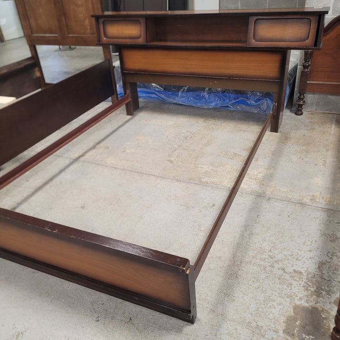 75"W Double Bed Frame with Storage