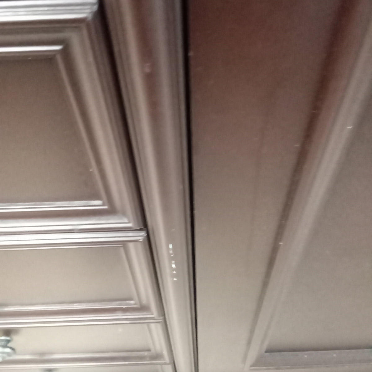 44"W Dark Wood Armoire