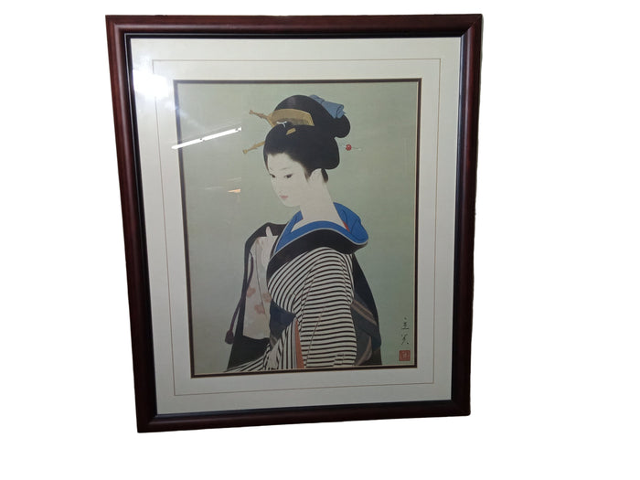 Tatsumi Shimura Framed Art