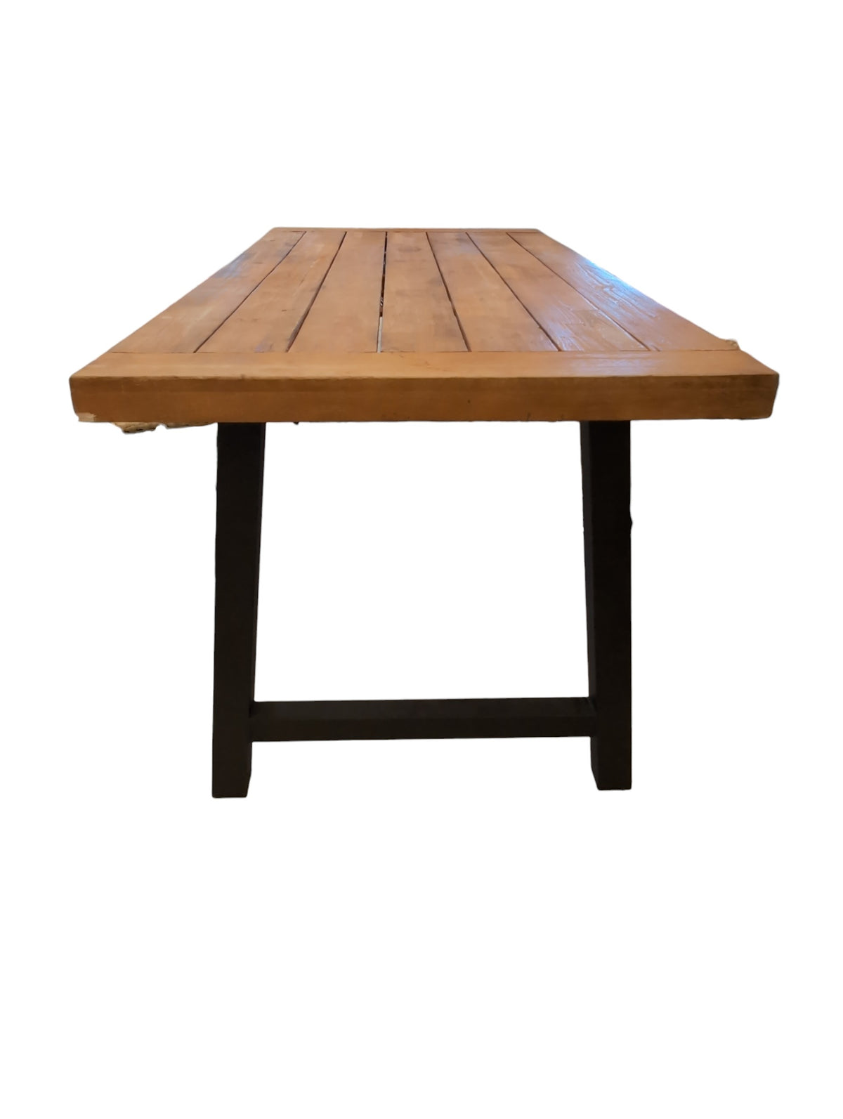 Wood & Metal Dining Table