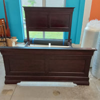 70"W Solid Wood Bed Frame - Queen
