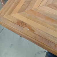 59"W Butcher Block Dining Table