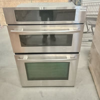 29.5"W Wall Oven and Microwave in Stainless Steel
