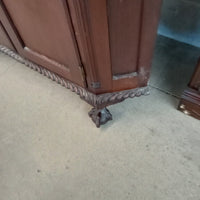 40"W 2-Piece Wooden Corner China Cabinet