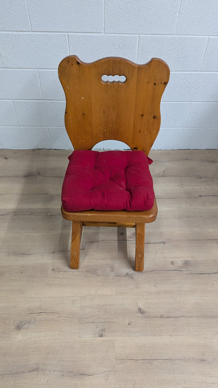 16"5W Pine Dining Chair