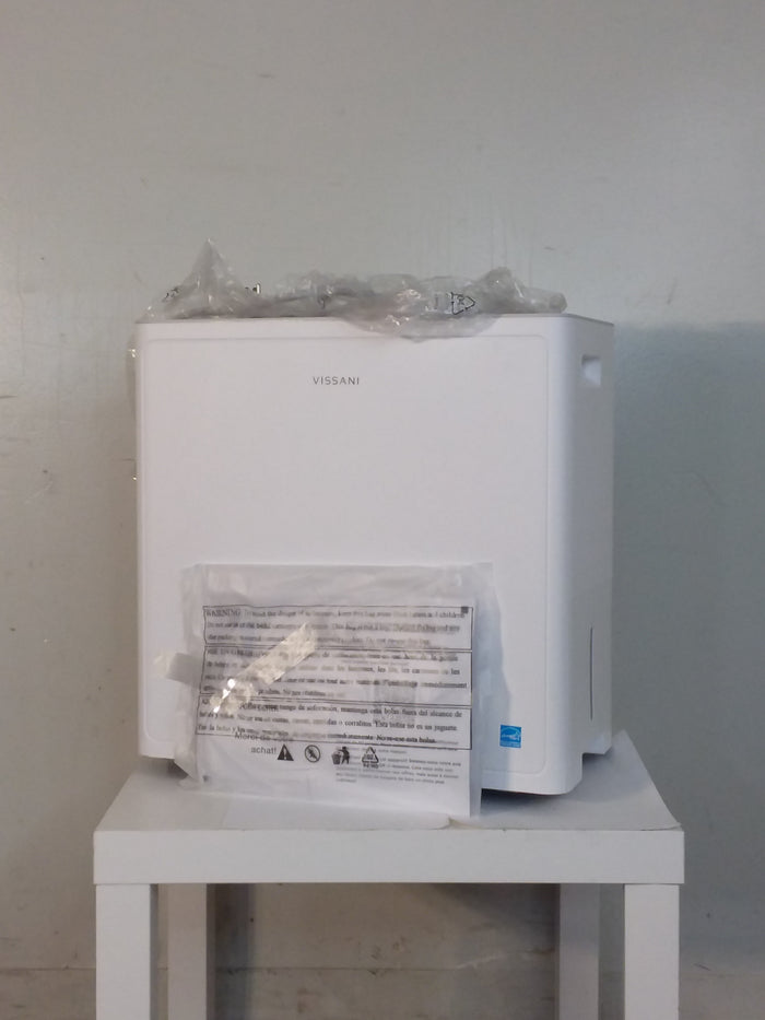 Vissani White Dehumidifier