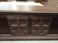 62"W Electrohome Sterio Cabinet With Turntable And Tuner