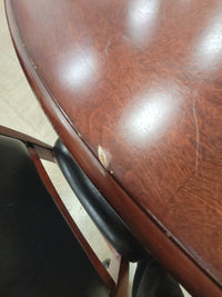 Round Wooden Dining Set