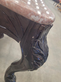 Ornate Marble-Top Coffee Table