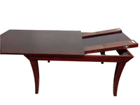 Reddish-Brown Rectangular dining Table