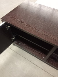 48"W Black and White TV Cabinet