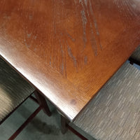 60"W Shaker Style High Dining Table and Eight Chairs