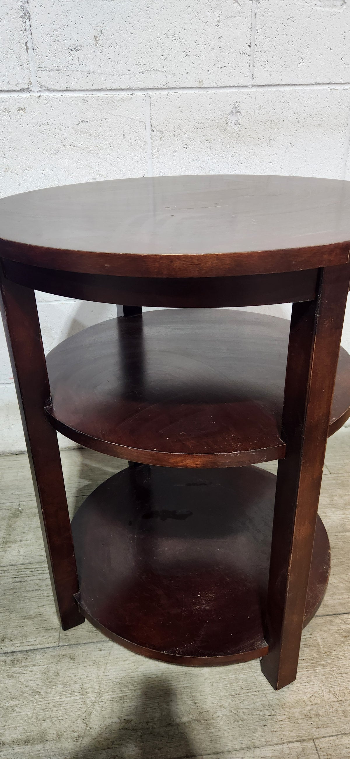 Office Star Six Merge Round End Table