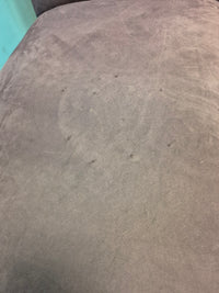 Upholstered Bench with Roll-Style Arms