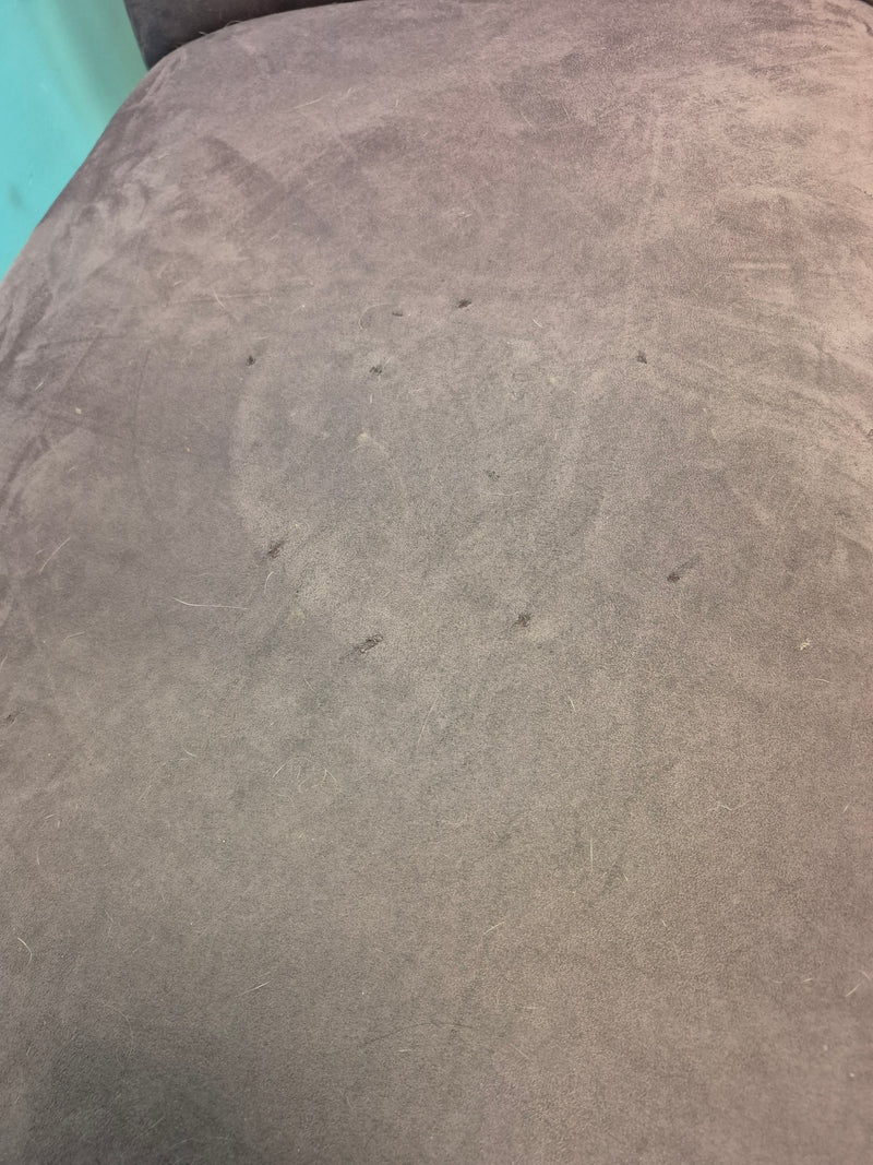 Upholstered Bench with Roll-Style Arms