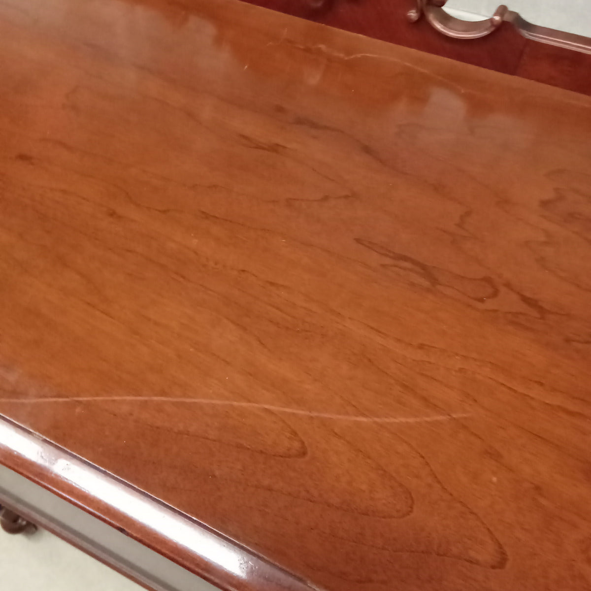 72"W Solid Wood Vintage Sideboard