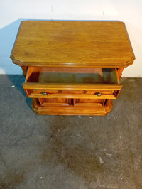 Light Brown Wood Nightstand