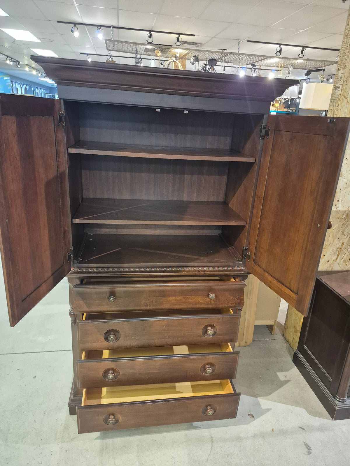 2-Pc Broyhill Armoire